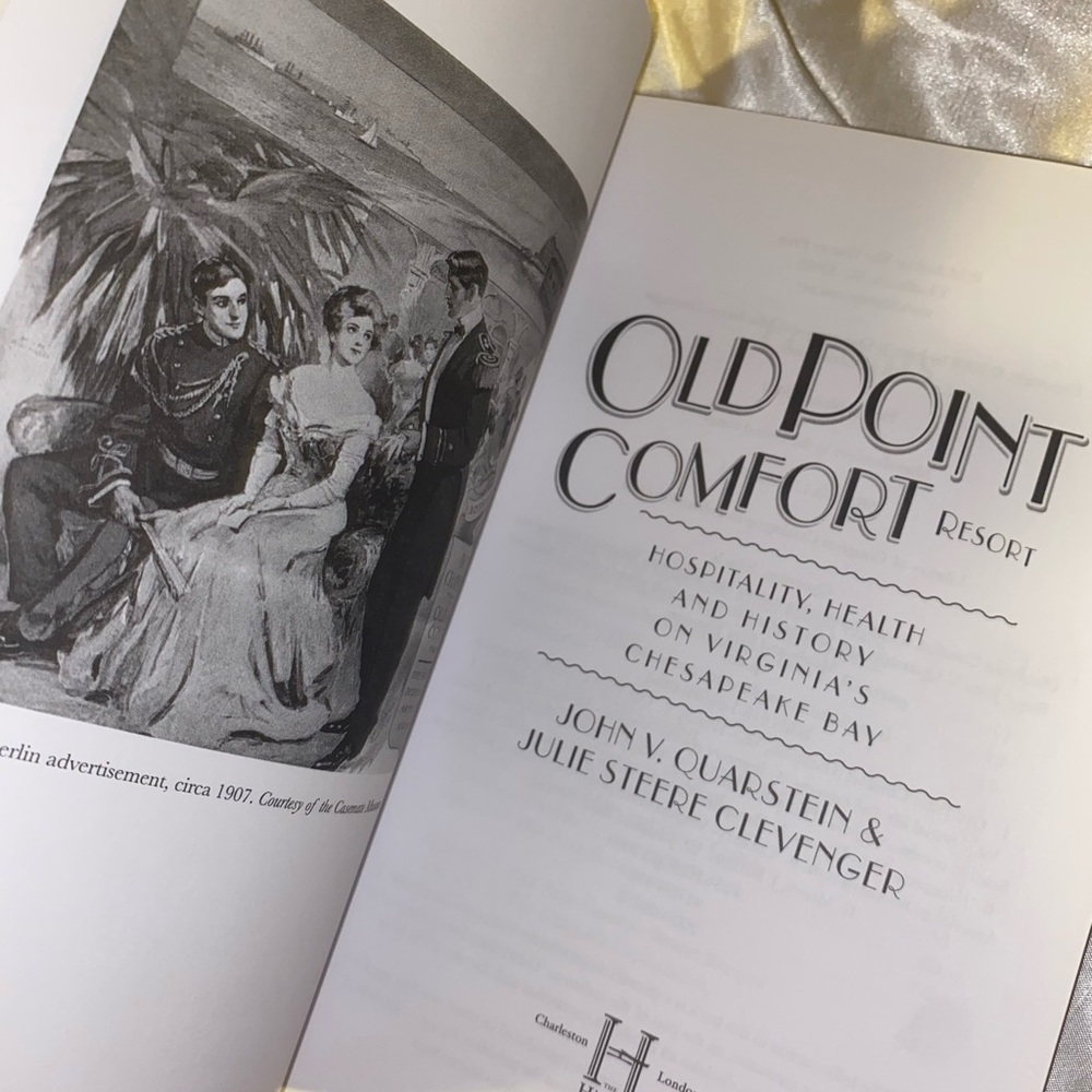 Signed Fort Monroe Old point comfort Hampton Book - Picture 3 of 4